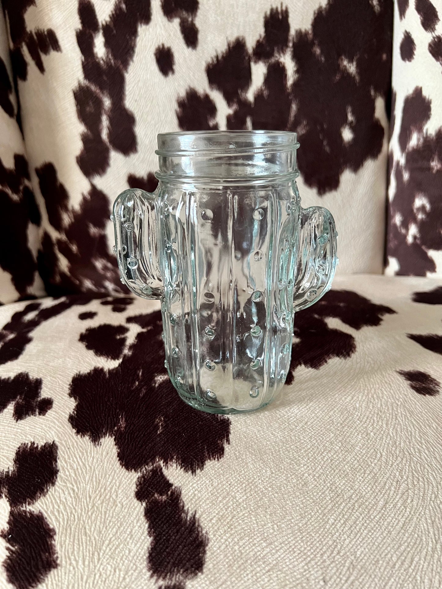 12 Oz. Cactus Mason Jar