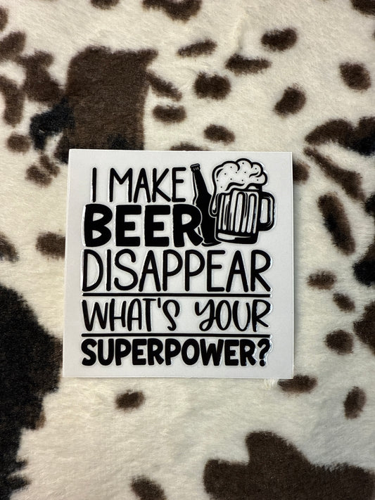 I Make Beer Disappear