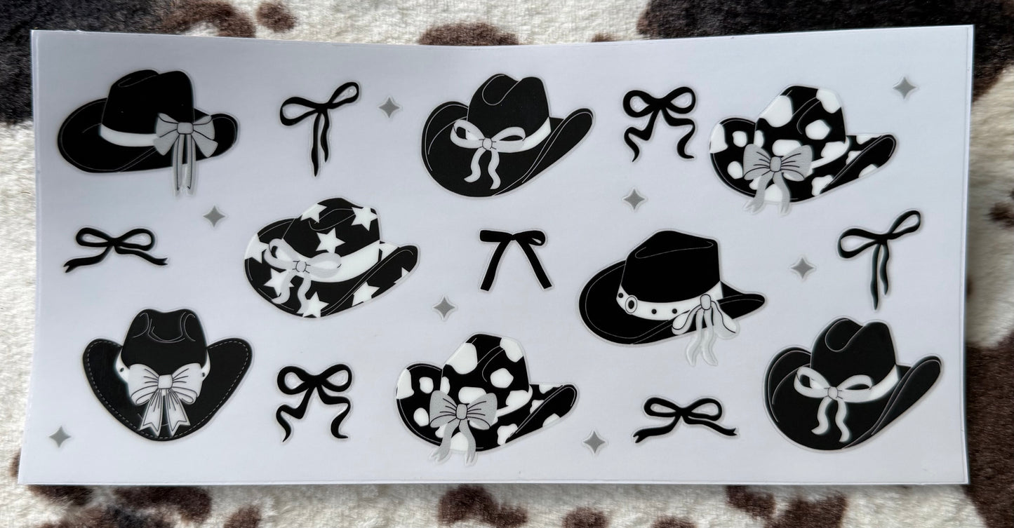 Cowprint Bow Hat