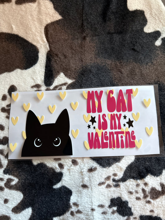 My cat is my valentine