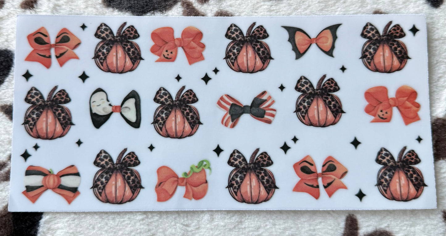 Pumpkin and Bows