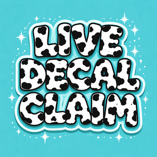 Live Decal Claim