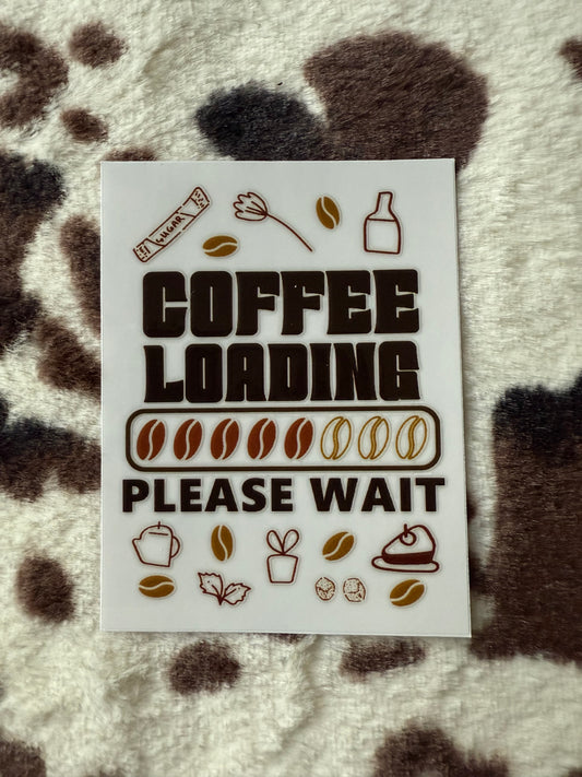 Coffee Loading Please Wait
