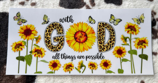 With God All Things Are Possible