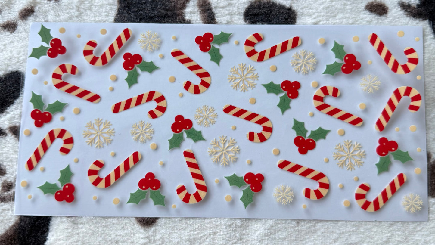 Mistletoe Candy Canes