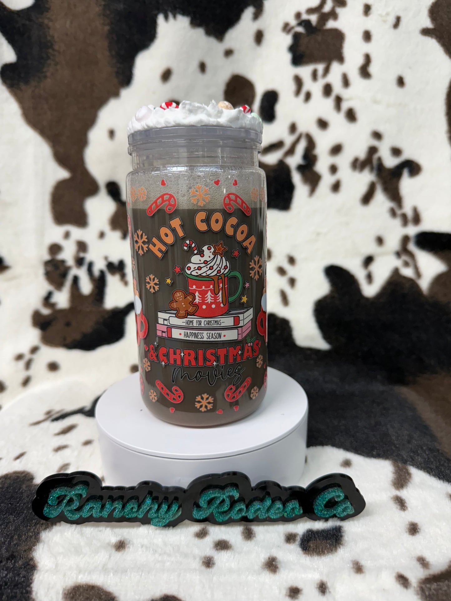 Hot Cocoa W/ Whip Cream lid