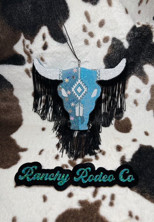 Snowflake Bull Skull