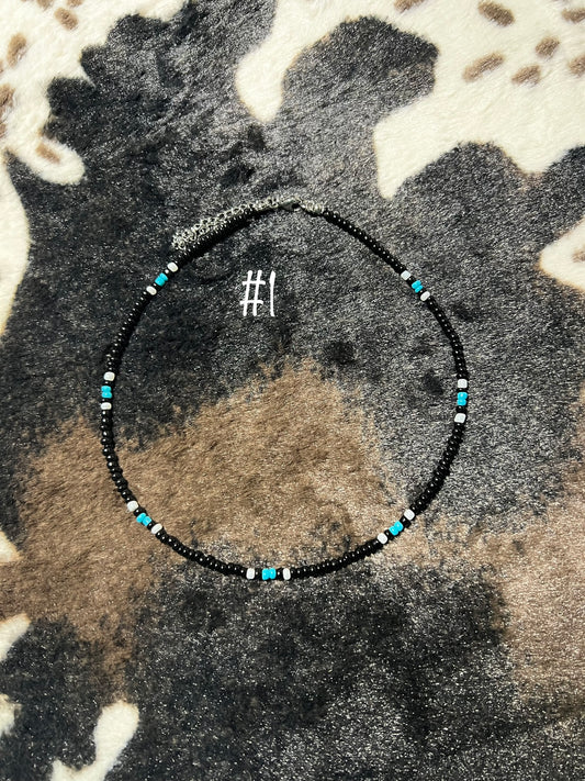 Western Style Beaded Necklaces