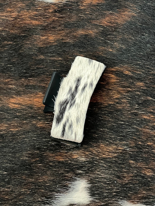 Hair on Hide Claw Clip