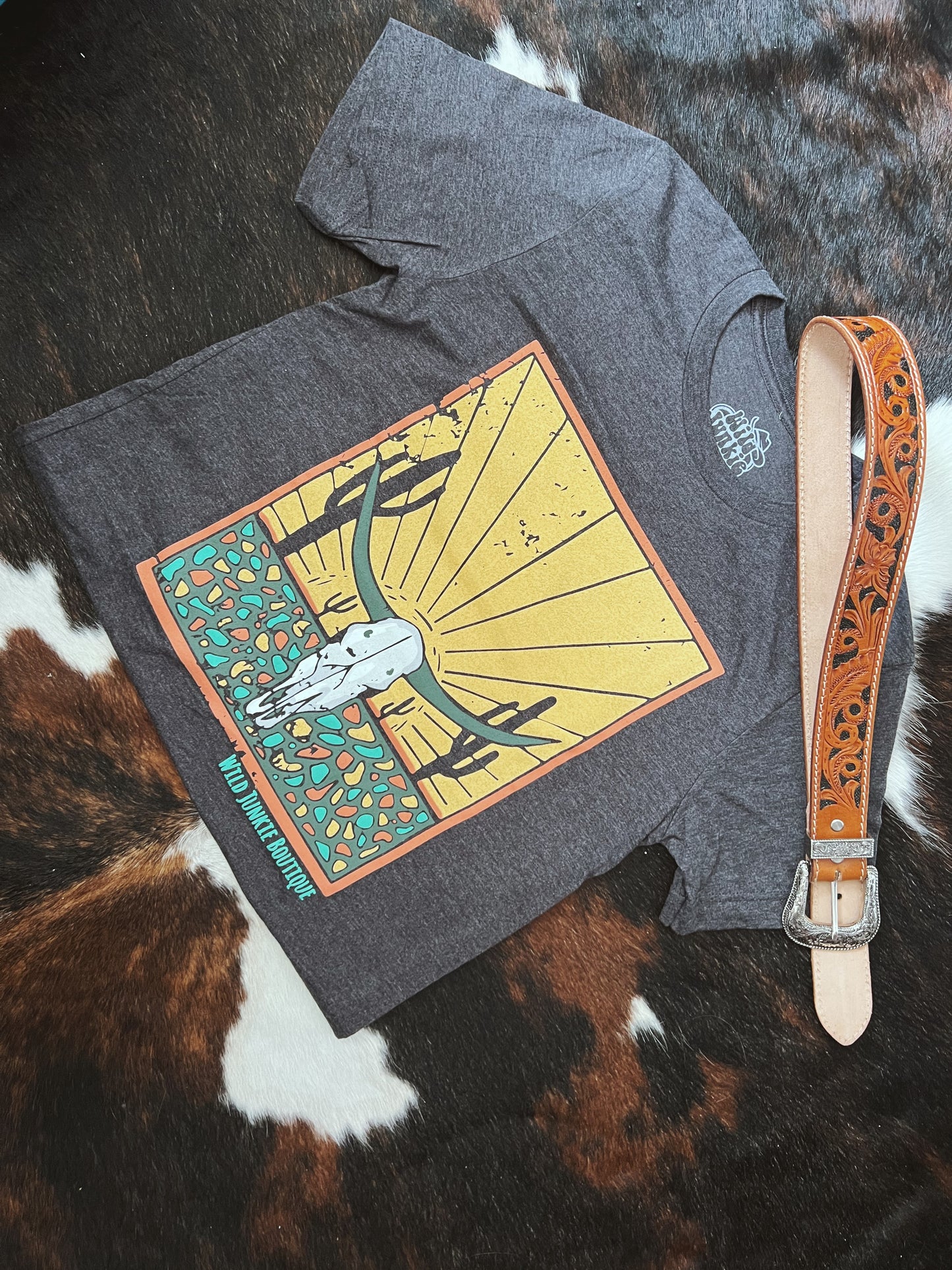 Desert Skull Cactus Tee