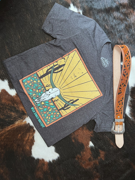 Desert Skull Cactus Tee